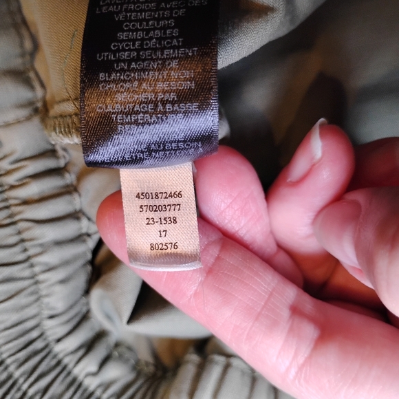 White House Black Market Olive Green The Jogger Cargo Pants - Picture 10 of 11